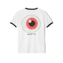 Load image into Gallery viewer, Eye Graphic Print: Ringer Tee Shirt