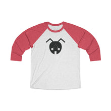 Load image into Gallery viewer, AEZTHETYKZ - Megacephala Logo Printed Tri-Blend 3/4 Tee Shirt