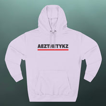 Load image into Gallery viewer, Red Line -AEZTHETYKZ: Fleece Hoodie