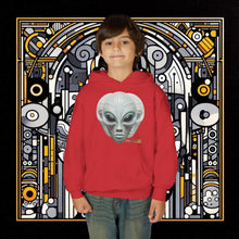Load image into Gallery viewer, Yute Hoodie: Mask #101 Graphic Print Kids Sweatshirt