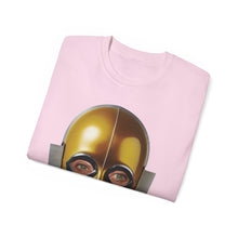 Load image into Gallery viewer, Golden Eye Mask: Graphic Print Ultra Cotton Tee Shirt