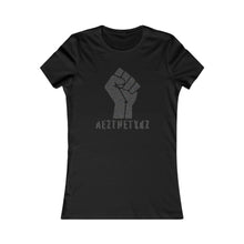 Load image into Gallery viewer, Fight the Powder: Resist Fist -AEZTHETYKZ Soft Cotton Printed Tee Shirt