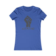 Load image into Gallery viewer, Fight the Powder: Resist Fist -AEZTHETYKZ Soft Cotton Printed Tee Shirt