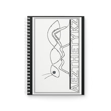 Load image into Gallery viewer, AEZTHETYKZ Spiral-TAP Notebook