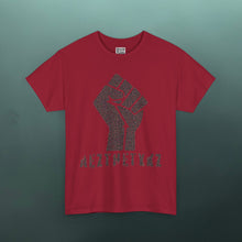 Load image into Gallery viewer, Resist Fist -AEZTHETYKZ: Graphic Print Cotton Tee Shirt