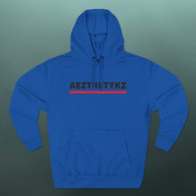 Load image into Gallery viewer, Red Line -AEZTHETYKZ: Fleece Hoodie
