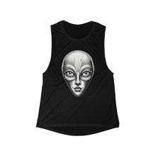 Load image into Gallery viewer, Mask Graphic Print: Women's Scoop Tank Top