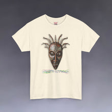 Load image into Gallery viewer, Anansi Mask: Graphic Print Cotton Tee Shirt
