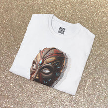 Load image into Gallery viewer, Techno Tribal Mask Graphic Print: Tee Shirt