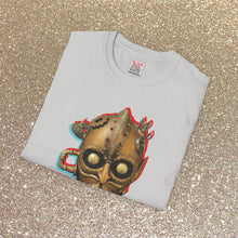 Load image into Gallery viewer, Brass Monkey Mask: Glitch Art Graphic Print Softstyle T-Shirt