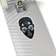 Load image into Gallery viewer, Ebony Alien Tribal Mask Sticker — Decal