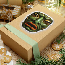 Load image into Gallery viewer, Amphibian Mask Sticker — Decal