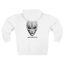Load image into Gallery viewer, Alien Mask #102 Graphic Print: Zip Hoodie