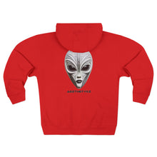 Load image into Gallery viewer, Alien Mask #102 Graphic Print: Zip Hoodie