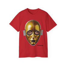 Load image into Gallery viewer, Golden Eye Mask: Graphic Print Ultra Cotton Tee Shirt