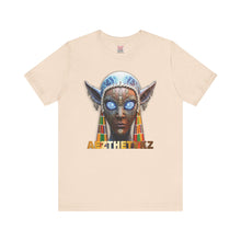 Load image into Gallery viewer, Azure Bust: Graphic Print Jersey Short Sleeve Tee Shirt