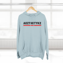 Load image into Gallery viewer, Red Line -AEZTHETYKZ: Fleece Hoodie