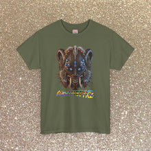 Load image into Gallery viewer, Lost Tribal Mask: Graphic Print Heavy Cotton Tee Shirt