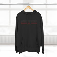 Load image into Gallery viewer, Red Line -AEZTHETYKZ: Fleece Hoodie