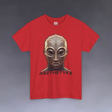 Load image into Gallery viewer, Engraved Mask: Graphic Print Heavy Cotton Tee Shirt