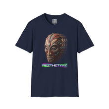 Load image into Gallery viewer, Techno Tribal Mask Graphic Print: Tee Shirt