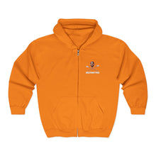 Load image into Gallery viewer, Sentinel Zip Hoodie — AEZTHETYKZ Embroidered Sweatshirt