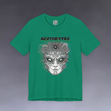 Load image into Gallery viewer, Venetian Mask Graphic Print: Tee Shirt