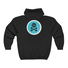 Load image into Gallery viewer, Bonez & Skull: Zip Hoodie