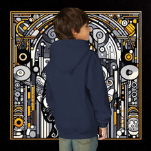 Load image into Gallery viewer, Yute Hoodie: Mask #101 Graphic Print Kids Sweatshirt