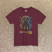 Load image into Gallery viewer, Lost Tribal Mask: Graphic Print Heavy Cotton Tee Shirt