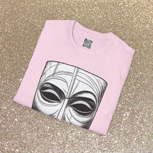 Load image into Gallery viewer, Mascara Mask: Graphic Printed Tee Shirt