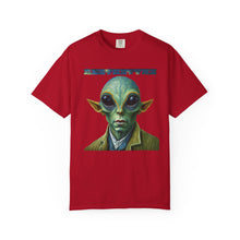 Load image into Gallery viewer, Surrealist Graphic Art Print: Garment-Dyed Tee Shirt
