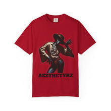 Load image into Gallery viewer, Manos de Jazz: Graphic Printed Garment-Dyed Tee Shirt