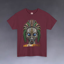 Load image into Gallery viewer, Gilded Mask: Graphic Print Heavy Cotton Tee Shirt