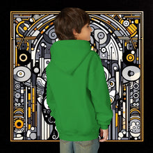 Load image into Gallery viewer, Yute Hoodie: Mask #101 Graphic Print Kids Sweatshirt