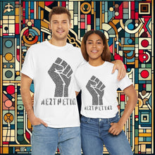 Load image into Gallery viewer, Resist Fist -AEZTHETYKZ: Graphic Print Cotton Tee Shirt