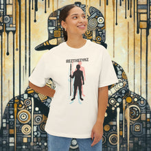 Load image into Gallery viewer, Vangaurd Silhouette Graphic Print: Oversized Tee Shirt