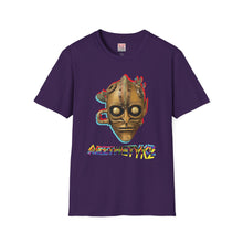 Load image into Gallery viewer, Brass Monkey Mask: Glitch Art Graphic Print Softstyle T-Shirt