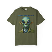 Load image into Gallery viewer, Surrealist Graphic Art Print: Garment-Dyed Tee Shirt