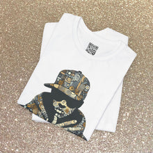 Load image into Gallery viewer, Retro Geometric Drip Graphic Print: Tee Shirt