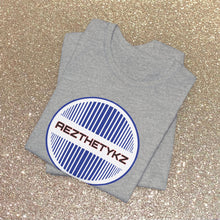 Load image into Gallery viewer, AEZTHETYKZ Retro Logo Graphic Print: Tee Shirt