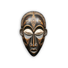 Load image into Gallery viewer, Ylja Wood Mask Sticker — Decorative Decal