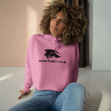 Load image into Gallery viewer, AEZTHETYKZ -Logo Printed Half Hoodie