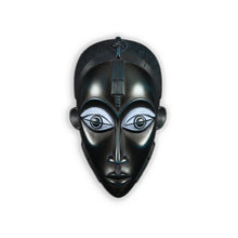 Load image into Gallery viewer, Ebony Alien Tribal Mask Sticker — Decal