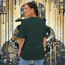 Load image into Gallery viewer, Vangaurd Silhouette Graphic Print: Oversized Tee Shirt
