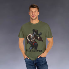 Load image into Gallery viewer, Manos de Jazz: Graphic Printed Garment-Dyed Tee Shirt