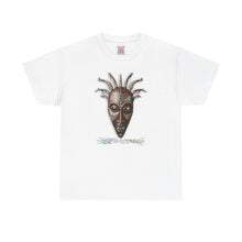 Load image into Gallery viewer, Anansi Mask: Graphic Print Cotton Tee Shirt