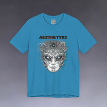 Load image into Gallery viewer, Venetian Mask Graphic Print: Tee Shirt