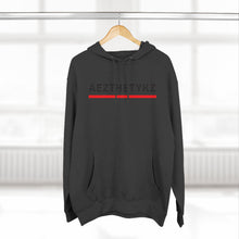 Load image into Gallery viewer, Red Line -AEZTHETYKZ: Fleece Hoodie