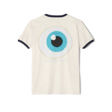 Load image into Gallery viewer, Eye Graphic Print: Ringer Tee Shirt